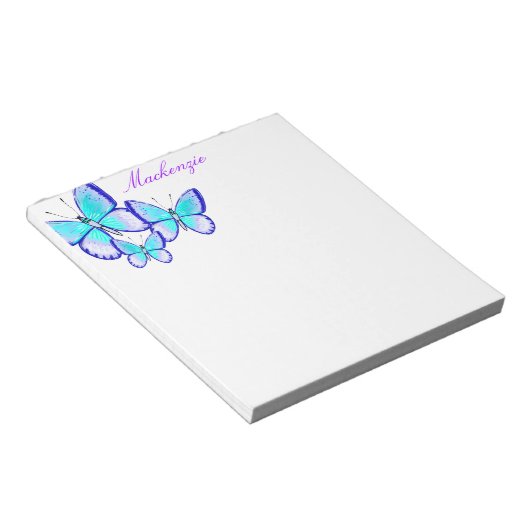  Butterfly Trio Notitieblok (Schuin)