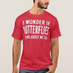 Butterfly typt grappige kinder gezegden meisjes t-shirt