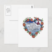 Butterfly uit Heaven Briefkaart (Voorkant / Achterkant)
