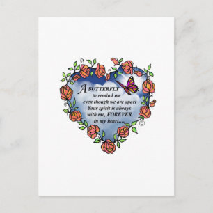 Butterfly uit Heaven Briefkaart