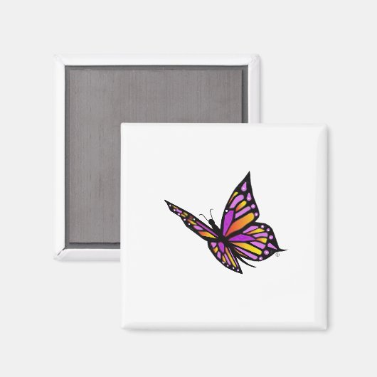 Butterfly uit Heaven Magneet (Voorkant / Achterkant)