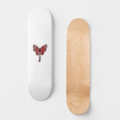 Butterfly Umbrella Fusion Skateboard Deck (Voorkant)