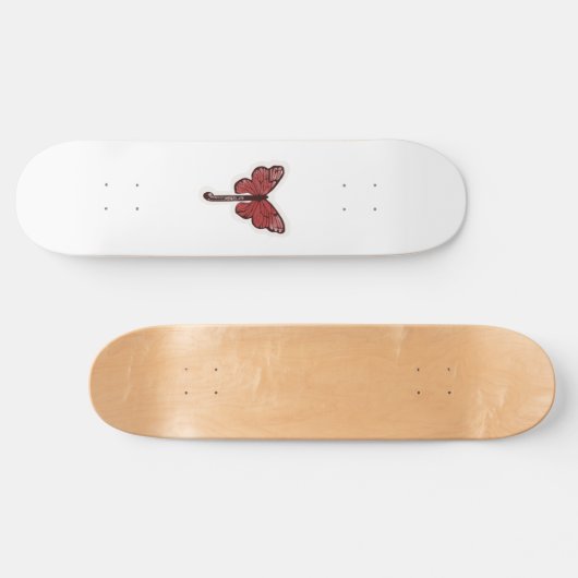 Butterfly Umbrella Fusion Skateboard Deck (Horizontaal)