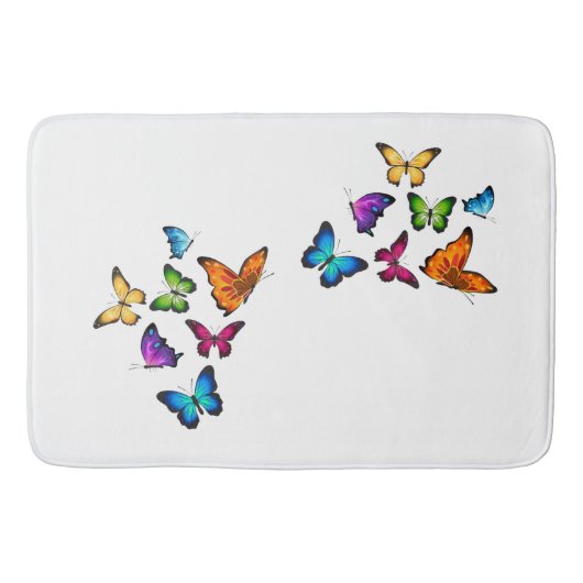 "Butterfly" Unieke Bath Wiskunde Badmat (Voorkant)