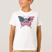 Butterfly USA Sublimation-62616 T-shirt (Voorkant)