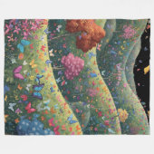 Butterfly Valley Blanket Fleece Deken (Voorkant (Horizontaal))