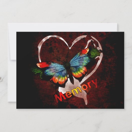 Butterfly van geheugen kaart (Voorkant)