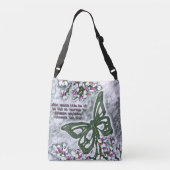Butterfly Van Gogh Crossbody Tas (Achterkant)