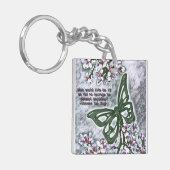 Butterfly Van Gogh Sleutelhanger (Voorkant Links)