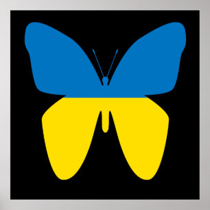 Butterfly van Oekraïne Poster