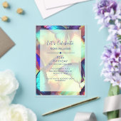 Butterfly Verjaardag Uitnodiging Acryl (Insitu (Huwelijk))