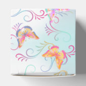 Butterfly Verjaardagsfeest Kinder Kleurrijk Bedankdoosjes (Bovenkant)