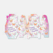 Butterfly Verjaardagsfeest Kinder Kleurrijk Bedankdoosjes (Uitgevouwen)