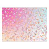 Butterfly Verjaardagsfeest Kinder Kleurrijk Tafelkleed (Voorkant (Horizontaal))