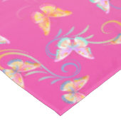 Butterfly Verjaardagsfeest Kinder Kleurrijk Tafelkleed (Gekanteld)