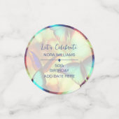 Butterfly Verjaardagstafel Confetti (Kleine voorkant)