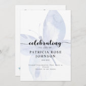 Butterfly Viering Life of Funeral Programme Programmakaart (Voorkant / Achterkant)