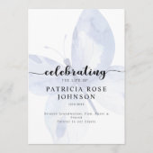 Butterfly Viering Life of Funeral Programme Programmakaart (Voorkant)