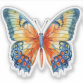 Butterfly vinyl sticker (Voorkant)