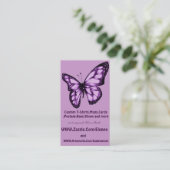 Butterfly__ Visitekaartje (Staand voorkant)