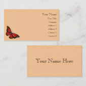 Butterfly Visitekaartje (Voorkant / Achterkant)