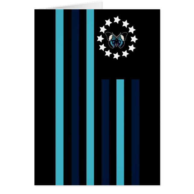 Butterfly - vlag (Voorkant)