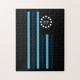 Butterfly - vlag legpuzzel