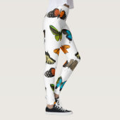 Butterfly, vlinders ontwerp transparant (bewerken) leggings (Rechts)