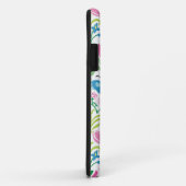 Butterfly, vogel, gloeiend helder patroon Case-Mate iPhone case (Achterkant/rechts)
