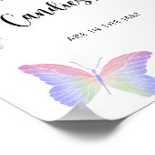 Butterfly voorspelt hoeveel snoepjes poster (Hoek)