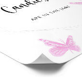 Butterfly voorspelt hoeveel snoepjes poster (Hoek)