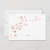 Butterfly Vrijgezellenfeest Advies voor de Bruid K Kaart (Voorkant)