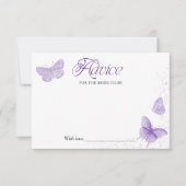 Butterfly Vrijgezellenfeest Advies voor de Bruid K Kaart (Voorkant)