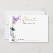 Butterfly Vrijgezellenfeest Advies voor de Bruid K Kaart (Voorkant)