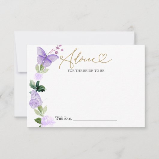 Butterfly Vrijgezellenfeest Advies voor de Bruid K Kaart (Voorkant)