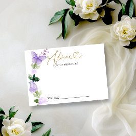 Butterfly Vrijgezellenfeest Advies voor de Bruid K Kaart