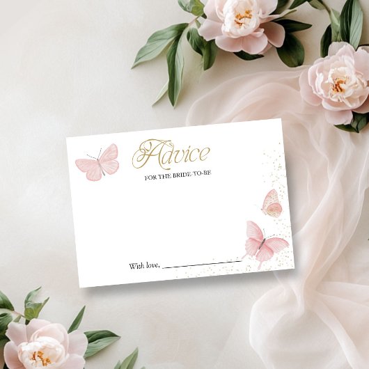 Butterfly Vrijgezellenfeest Advies voor de Bruid K Kaart