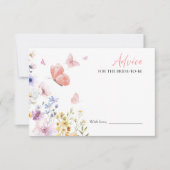 Butterfly Vrijgezellenfeest Advies voor de Bruid K Kaart (Voorkant)