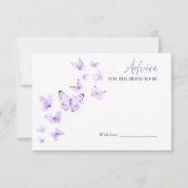 Butterfly Vrijgezellenfeest Advies voor de Bruid K Kaart (Voorkant)