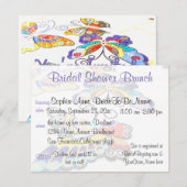  Butterfly Vrijgezellenfeest Brunch Kaart (Voorkant / Achterkant)