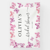 Butterfly Vrijgezellenfeest Party grote banner (Verticaal)