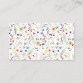 Butterfly Vrijgezellenfeest Raad eens hoeveel kuss Informatiekaartje (Achterkant)