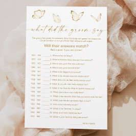 Butterfly Vrijgezellenfeest Wat zei de bruidegom s