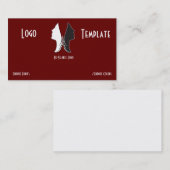 Butterfly Vrouwen Vrouwen Gezichten Visitekaartje (Voorkant / Achterkant)