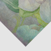 Butterfly w Magnolia Waterverf Floral Decoupage Tissuepapier (Detail)