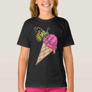 Butterfly Waffle ijs T-shirt
