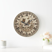 Butterfly Wall Clock   Grote Klok (Huis)