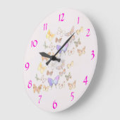 Butterfly Wall klok (Hoek)