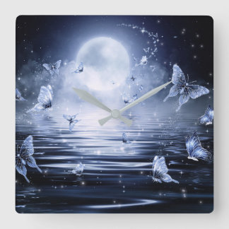 Butterfly Wall klok