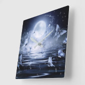 Butterfly Wall klok (Hoek)